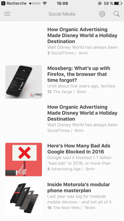 Feedly Mobile
