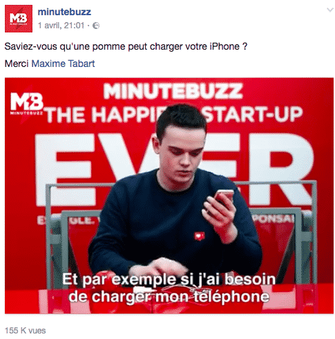Maxime Tabard MinuteBuzz
