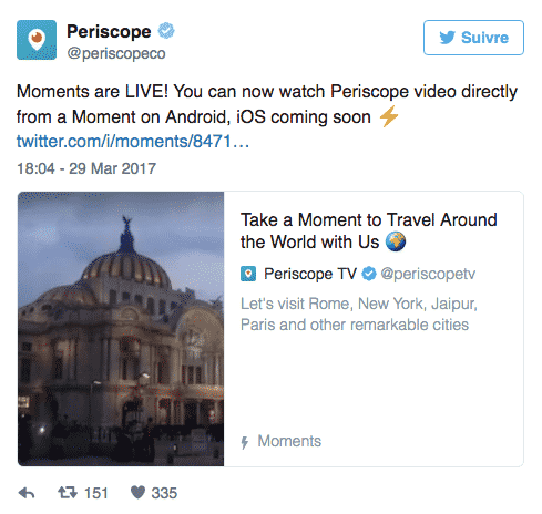 Moments Twitter Periscope Live